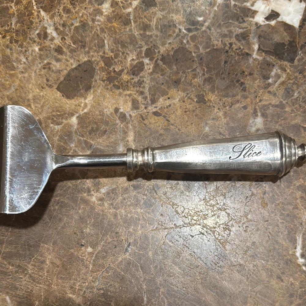 Silver Cake Server - Picture 4 of 5